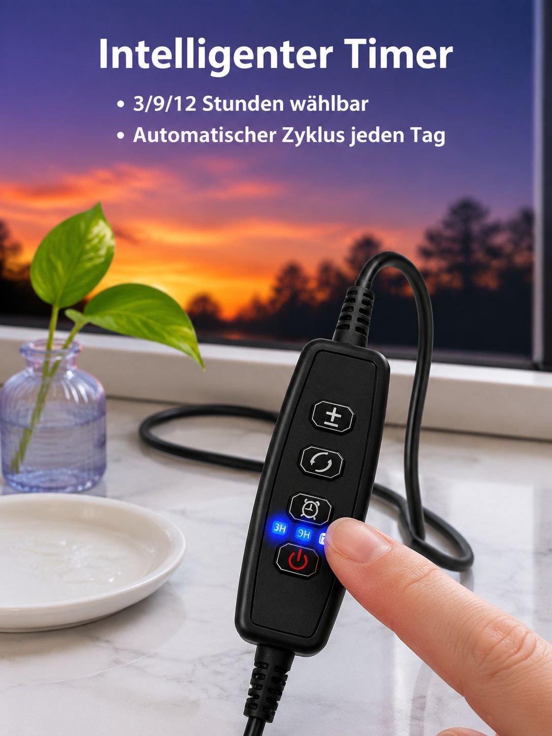 Vollspektrum Pflanzenlicht für alle Pflanzenarten