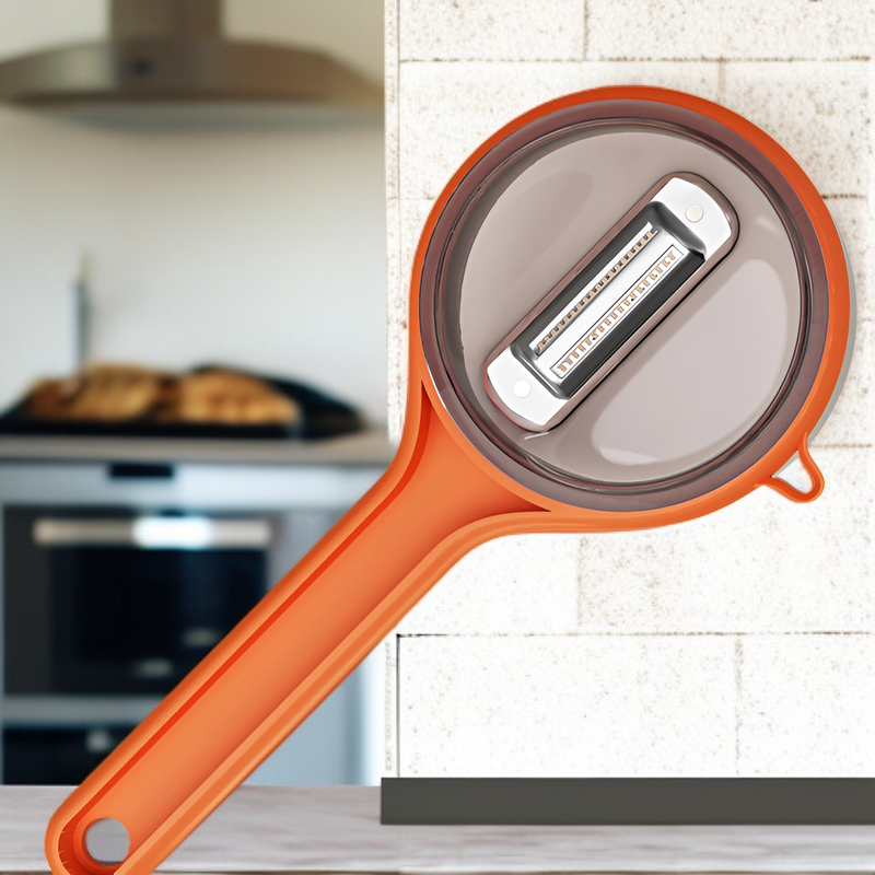 Obieraczka z pojemnikiem do przechowywania