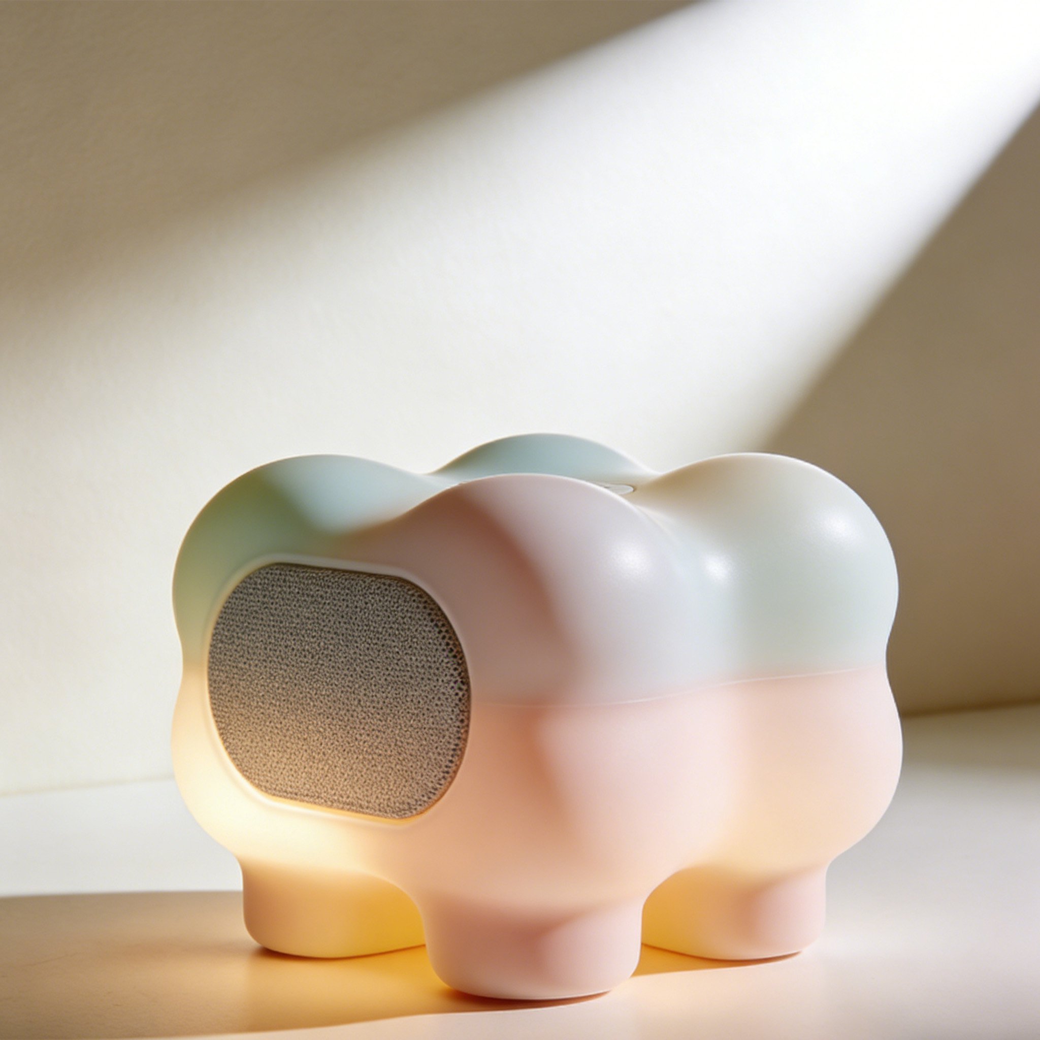 Bluetooth speaker with ambient LED lighting