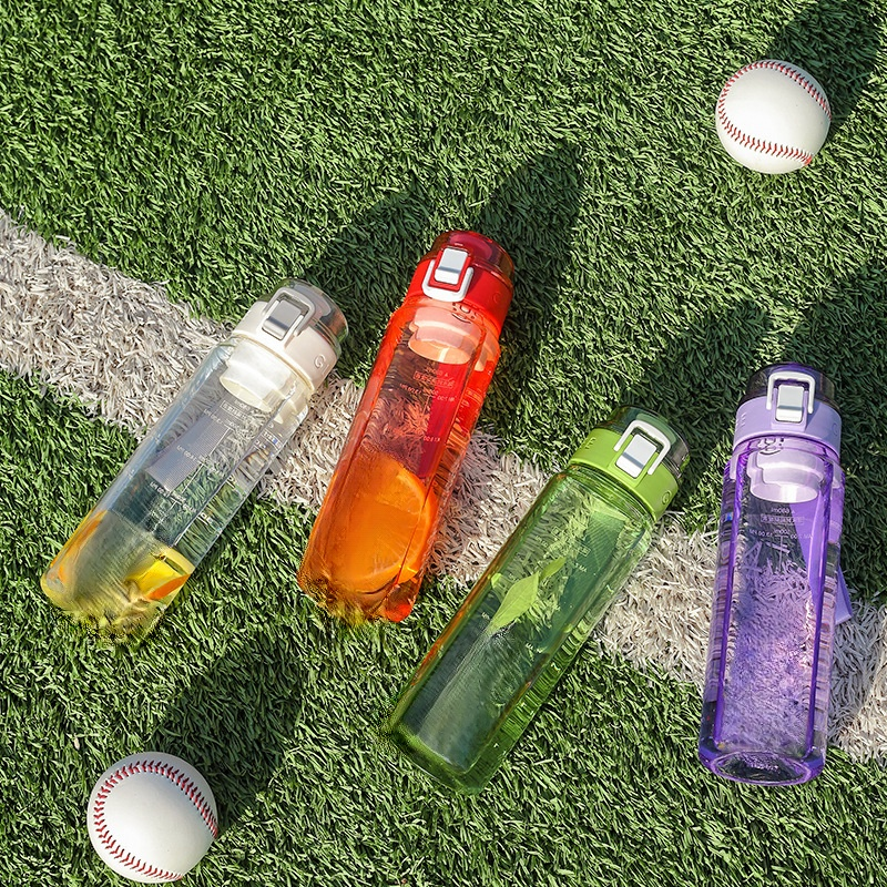 Xile water cup tritan material student portable large capacity high color value with tea leakage tea