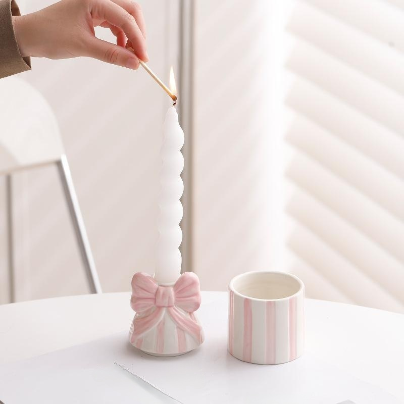 Long pole aromatherapy candle stand