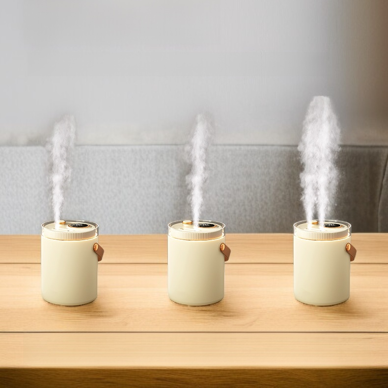 홈 무소음 듀얼 포트 대형 스프레이 가습기