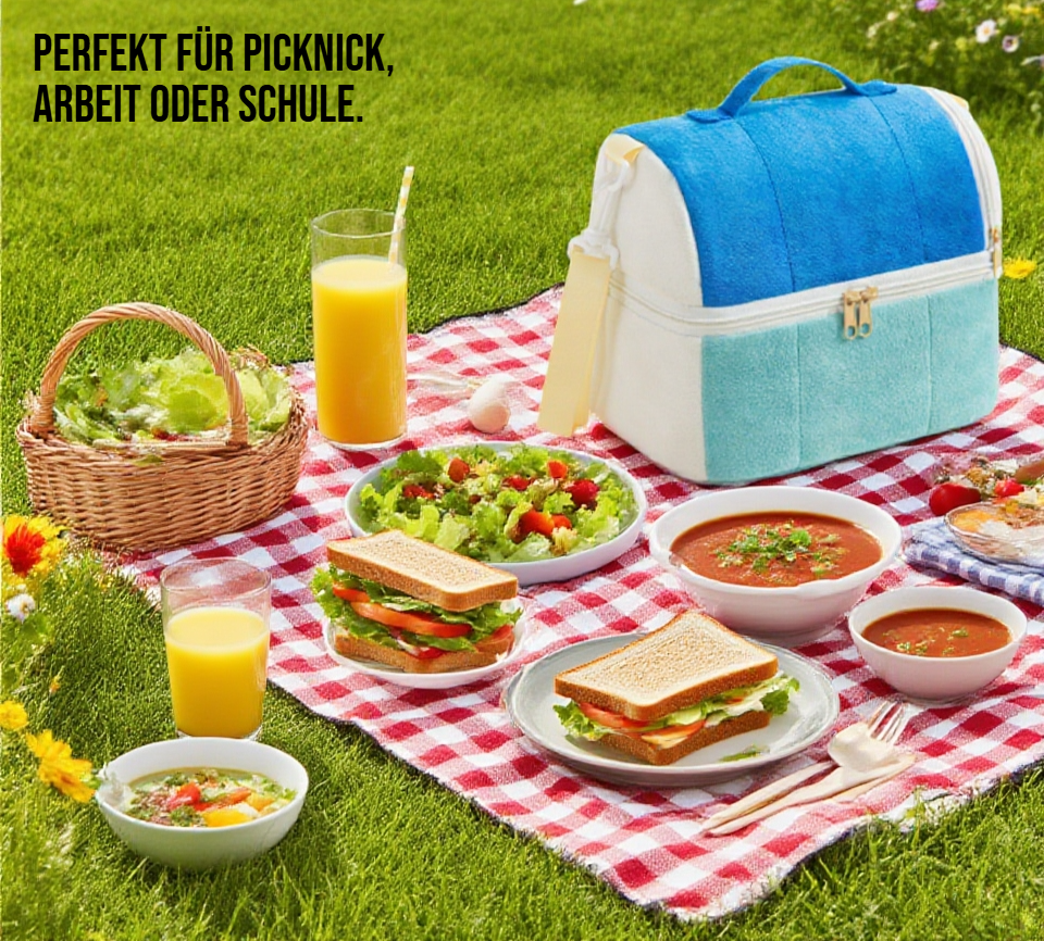 Isolierte Handtasche für unterwegs