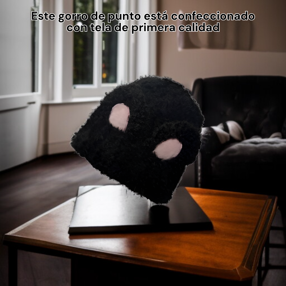 Sombrero tejido de punto