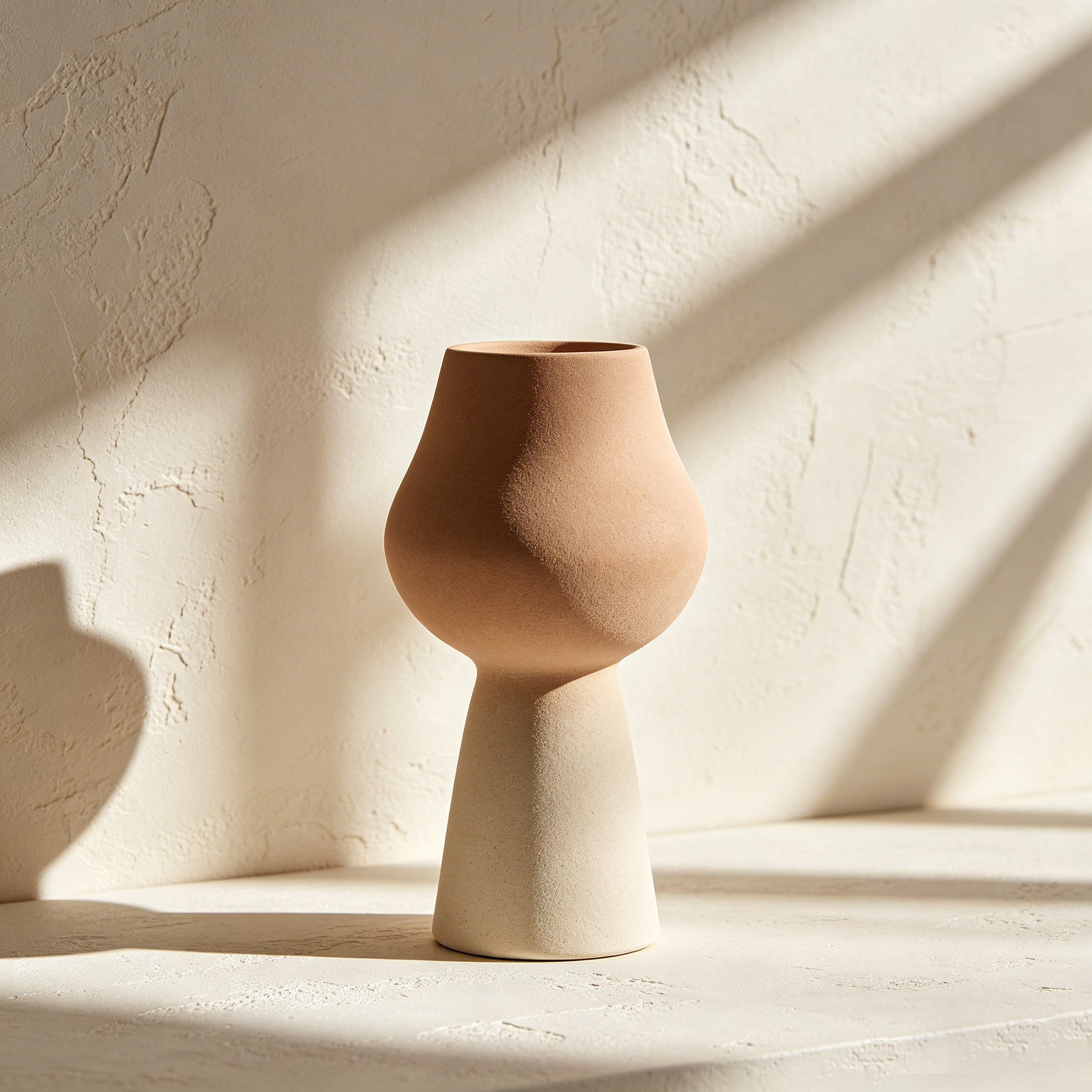 Zestaw ceramicznych wazonów (2 sztuki)