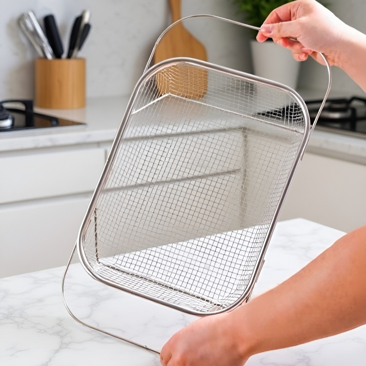 설거지 후 식기 건조용 스테인리스 바구니