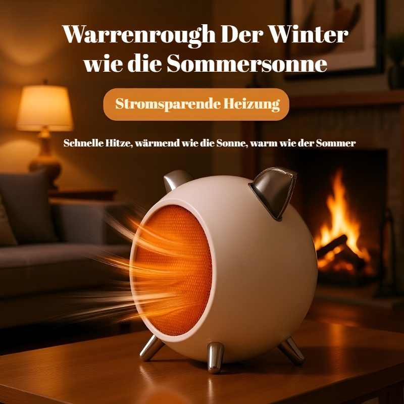 Zirkulierende Desktop-Heizlüfter