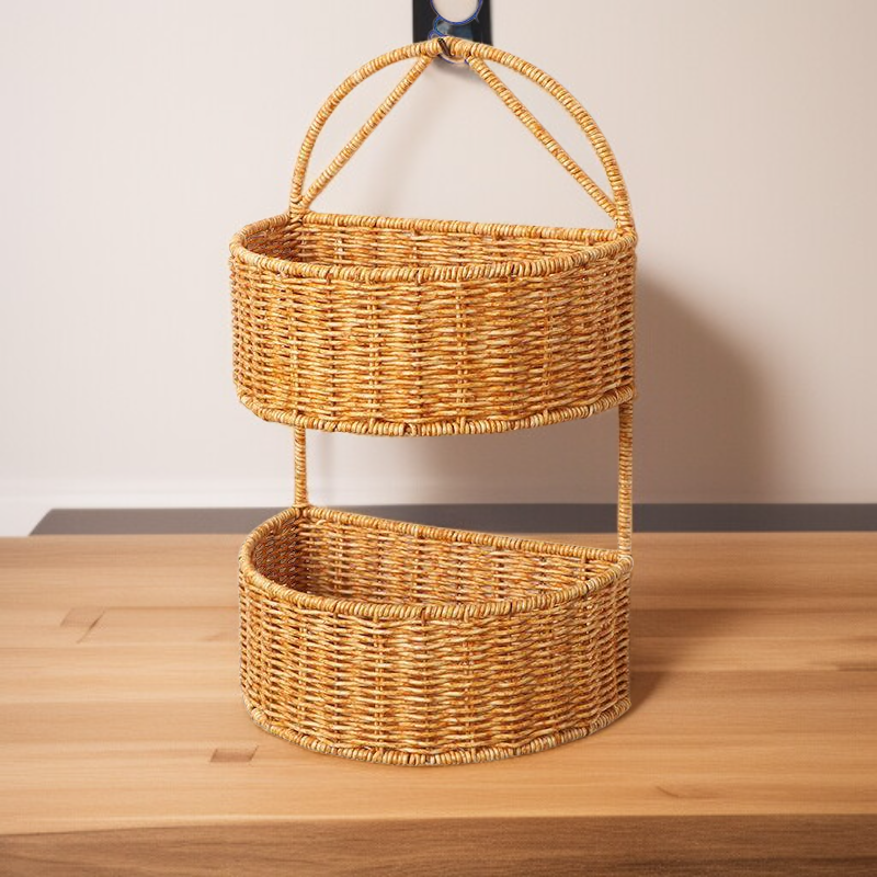 침실 장식용 라탄 바구니