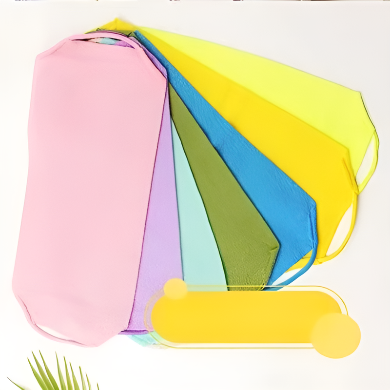 Serviette exfoliante épaissie pour nettoyer le dos
