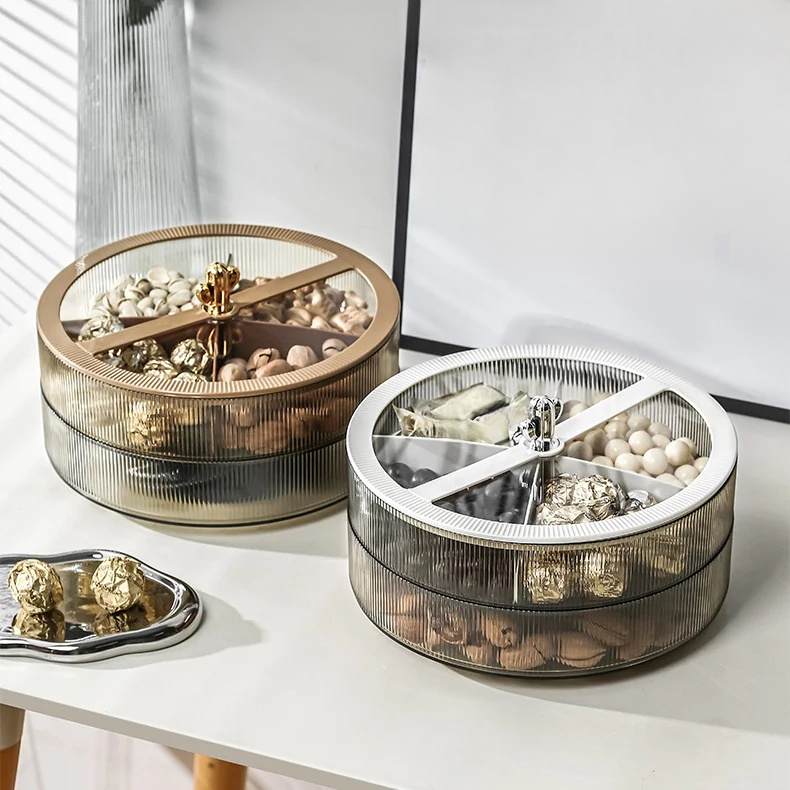 고급 플라스틱 밀폐 견과류 스낵 보관함 