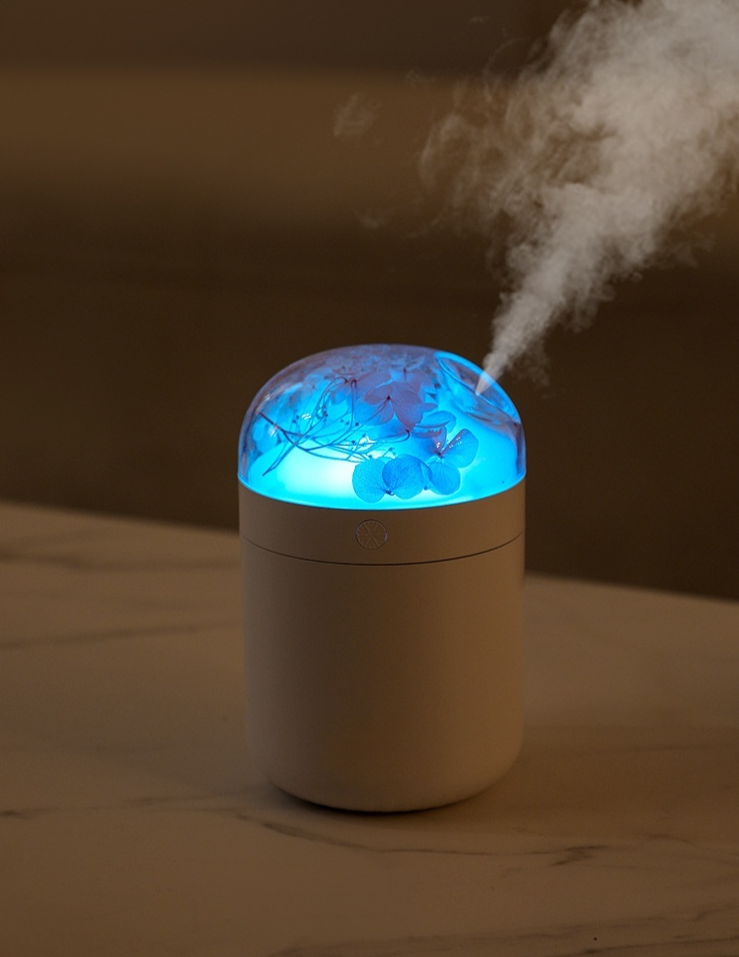 Diseño compacto del humidificador de flor eterna
