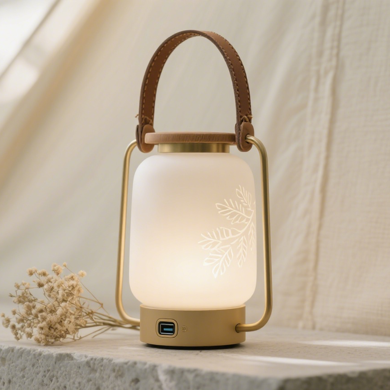 Luces LED recargables para acampar al aire libre (paquete de 3)