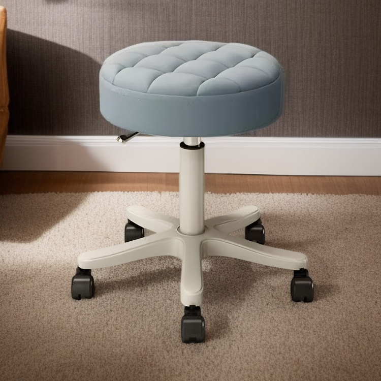 家庭用多機能円形理髪チェア滑車付き金具