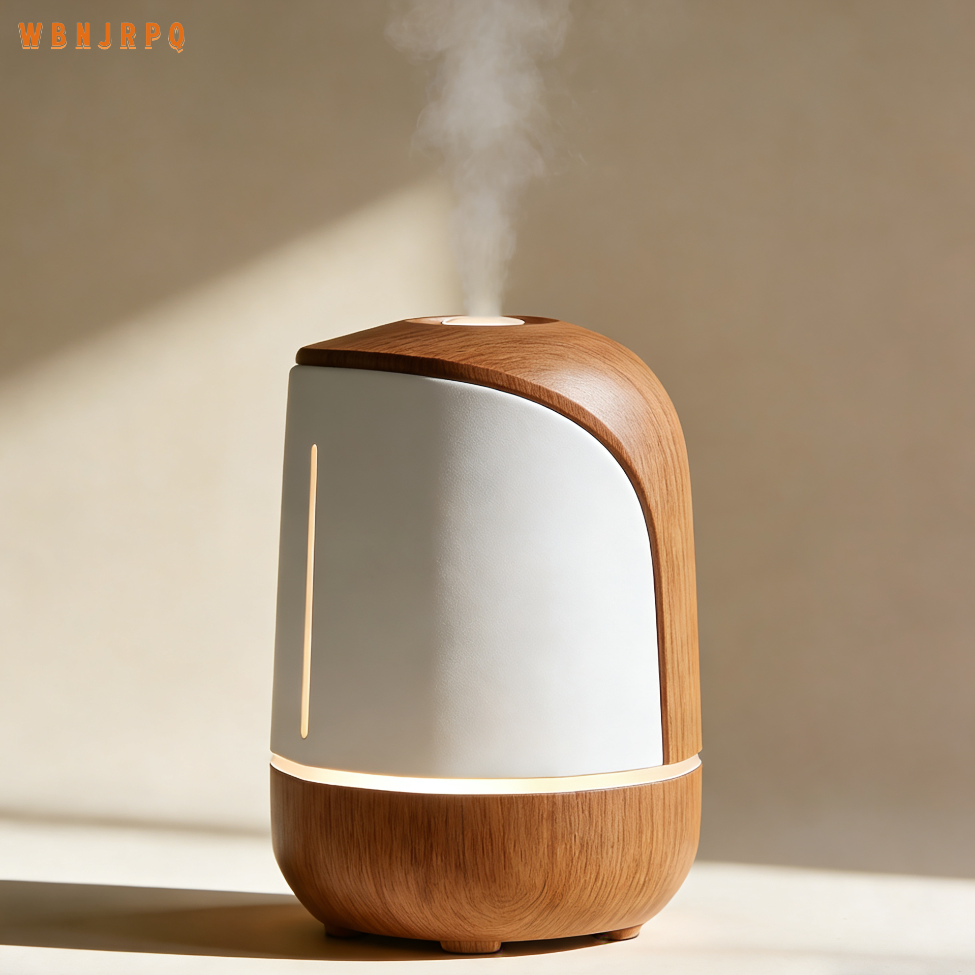 Humidificador difusor de aroma ultrasónico con diseño de veta de madera