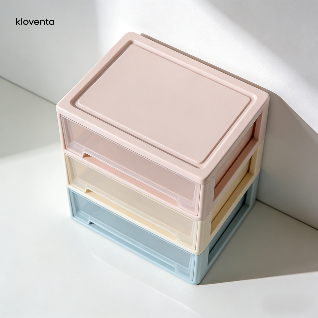 플라스틱 수납 상자 (5개)