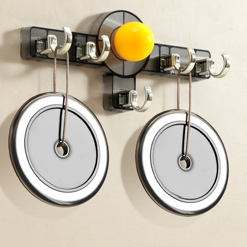 真空無痕免打孔強力吸盤掛鉤（浴室廚房門後收納）