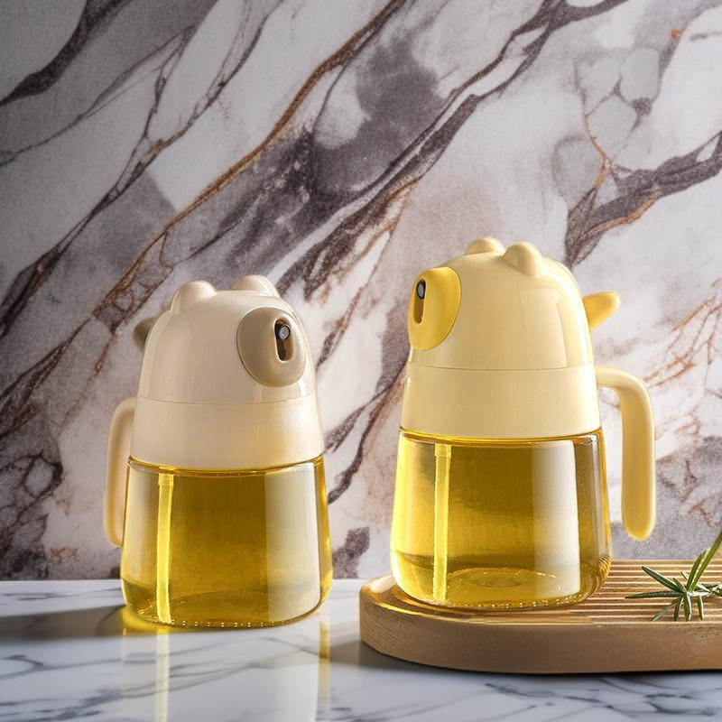 기름이 고르게 분사되는 장면