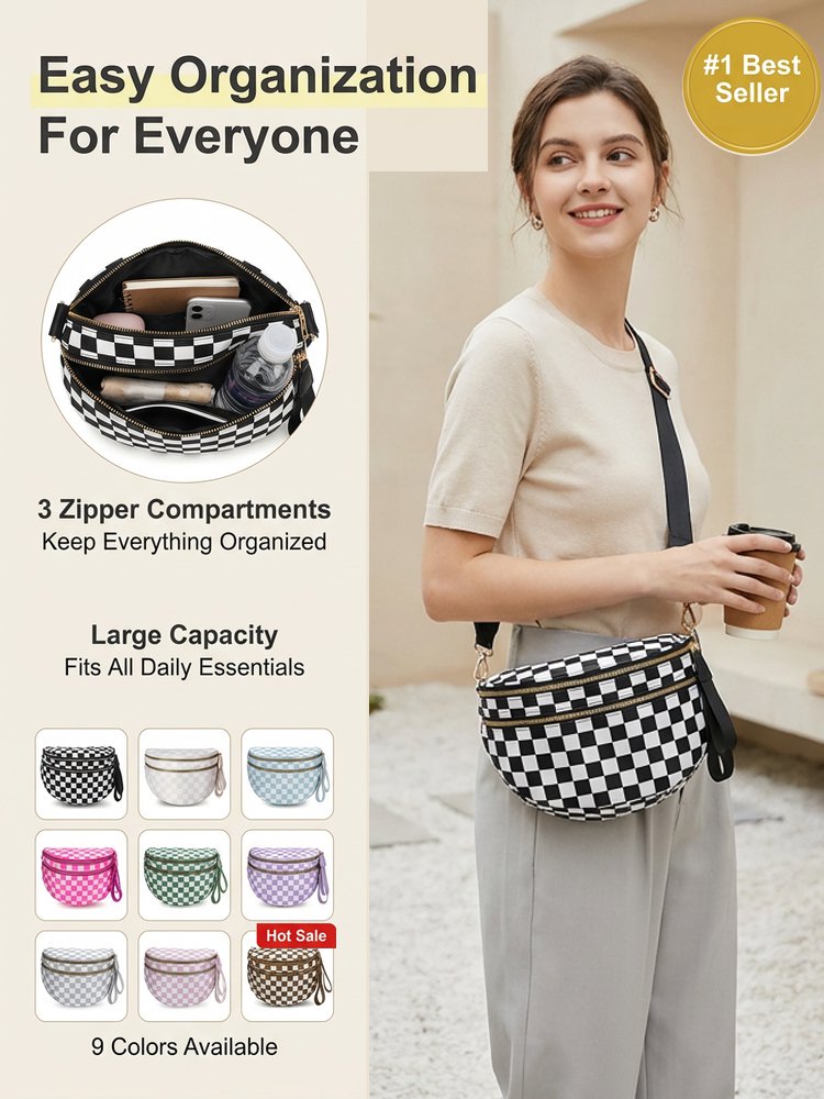 Fashion Versatile Large Capacity Shell Bag