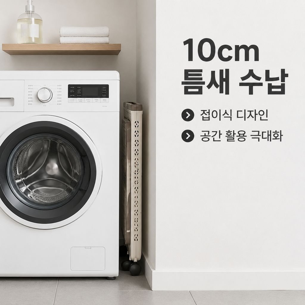 신상 대용량 바퀴 달린 빨래 바구니