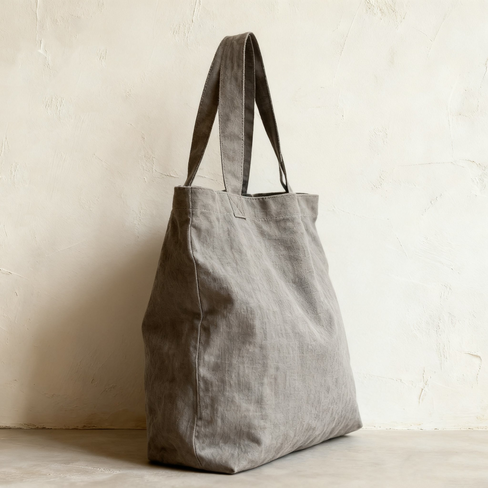 빈티지 스타일 패브릭 에코백 (2매입)