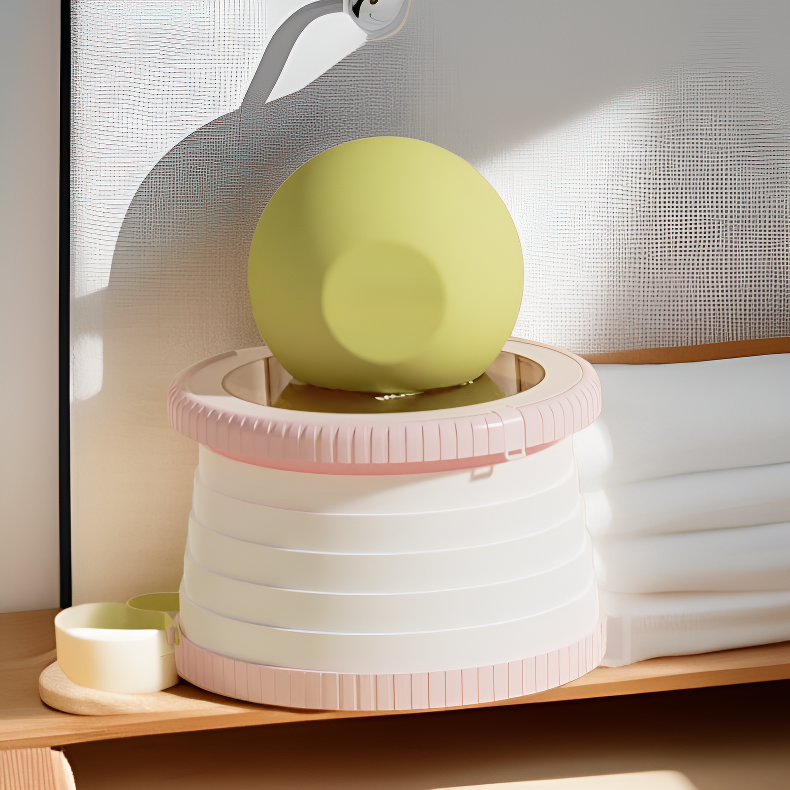 Baby Foldable Portable Travel Potty Cartoon Emergency Toilet for Car and Outdoor