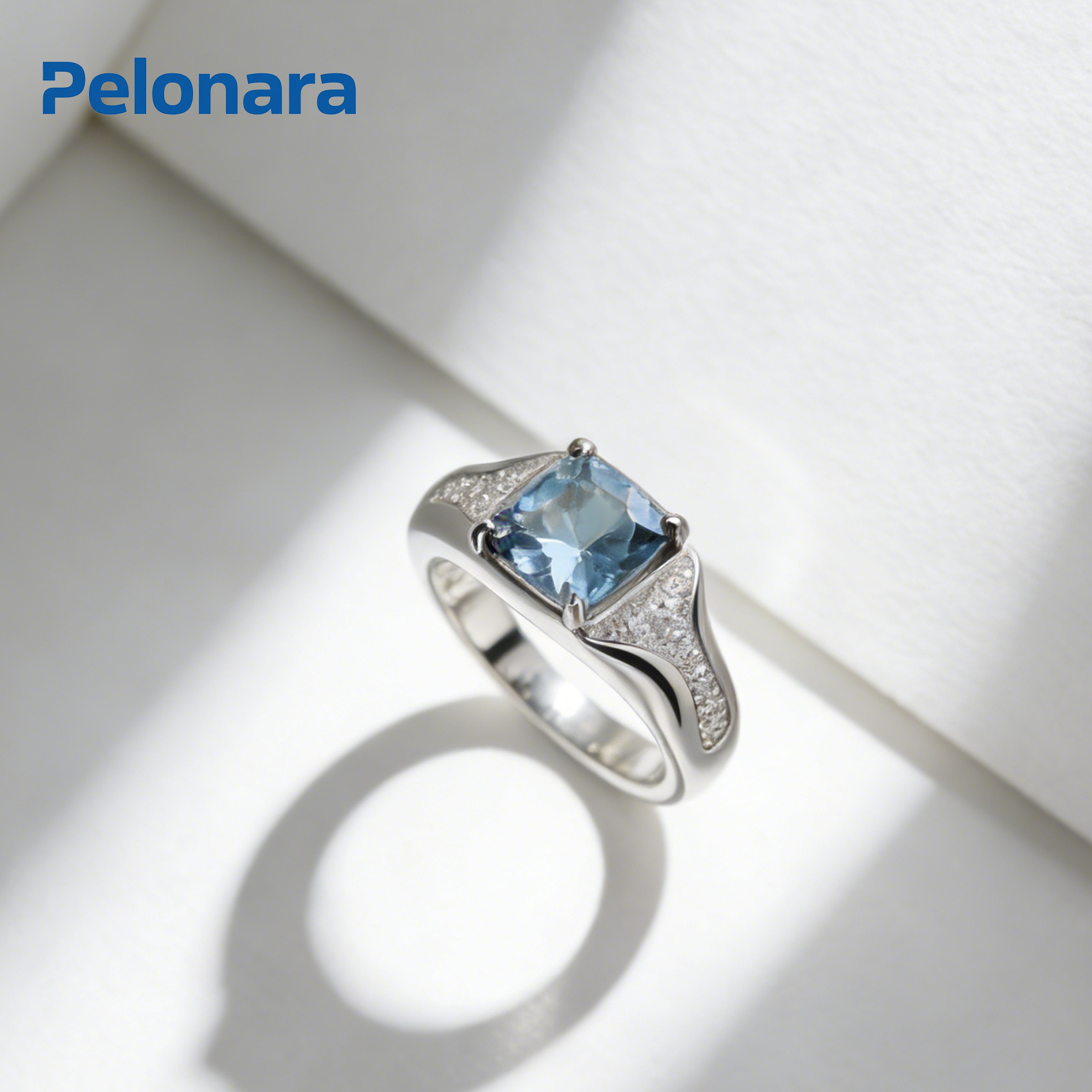 簡約碎鑽鉑金戒指 小眾設計感輕奢尾戒