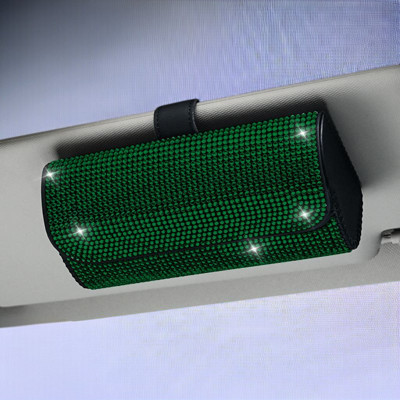 กล่องใส่แว่นตากันแดดในรถยนต์ดีไซน์สวยสำหรับผู้หญิง