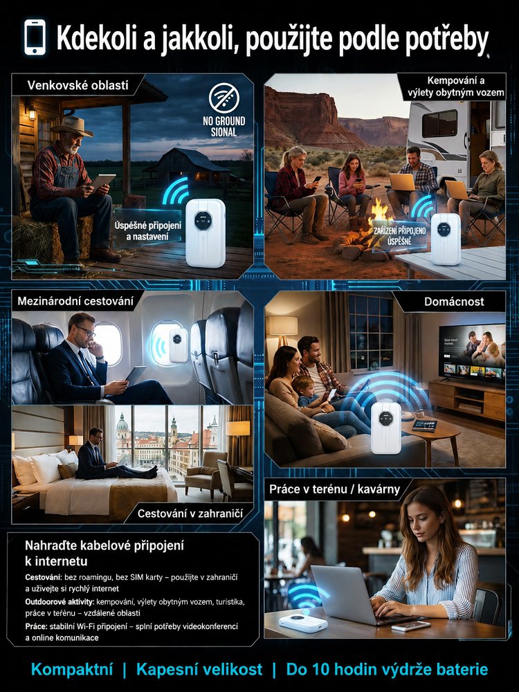 Pouze za 1090 Kč získáte doživotní neomezenou bezplatnou satelitní Wi-Fi