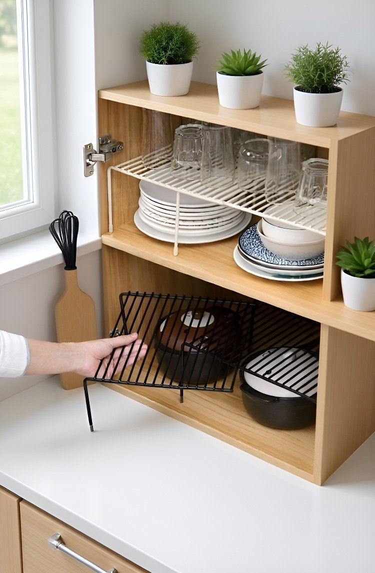 省スペースを実現するキッチンラックのデザイン