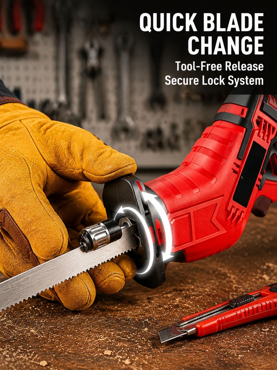 Rechargeable Reciprocating Electric Saw