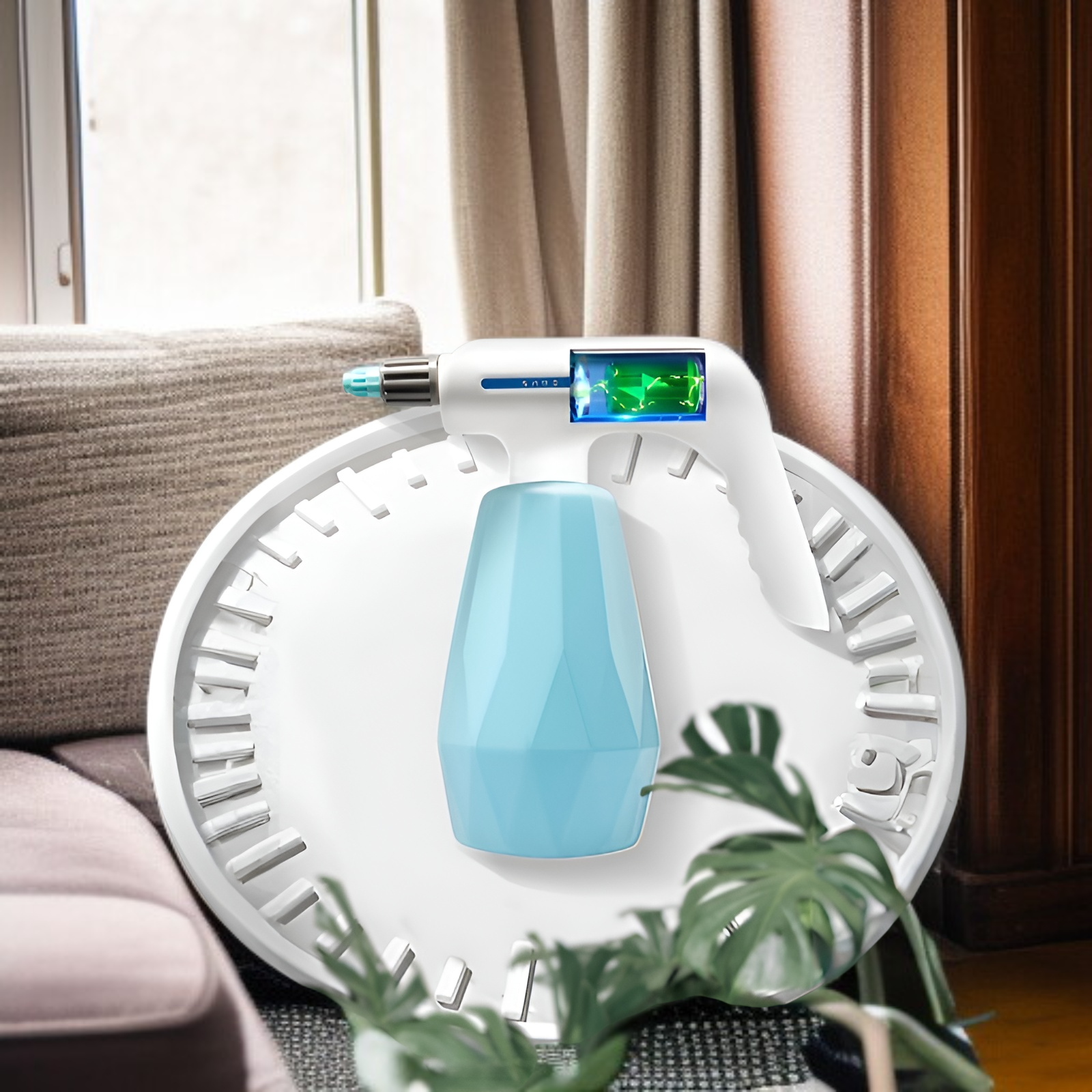 Garden spray bottle for plant care and cleaning