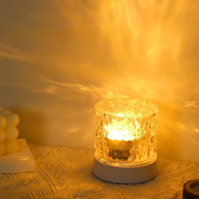 Flame-Enclosed Desk Table Lamp