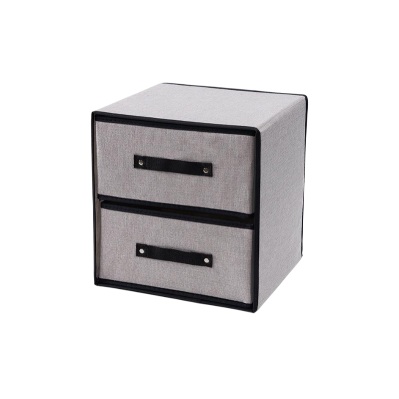 Fabric drawer storage box