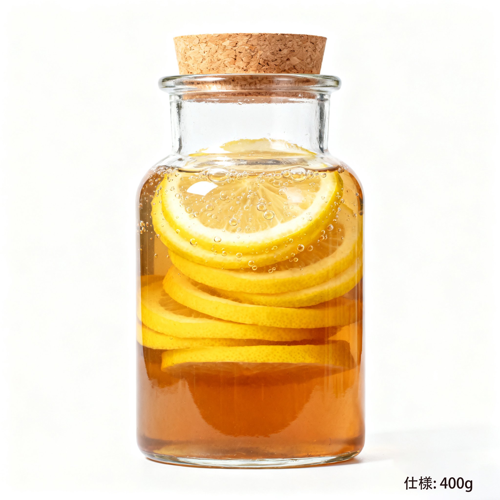 天然はちみつ使用のレモンティーエキス瓶