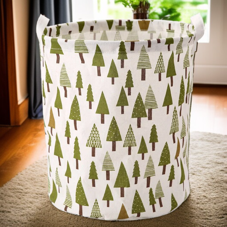 Faltbarer Stoffaufbewahrungskorb für Kleidung