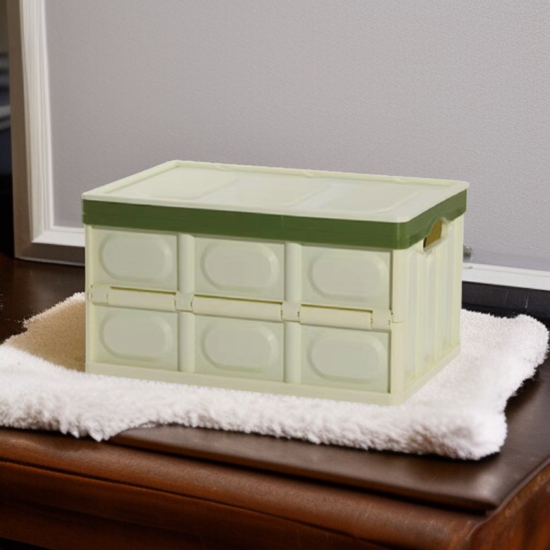 プラスチック折りたたみ収納ボックス