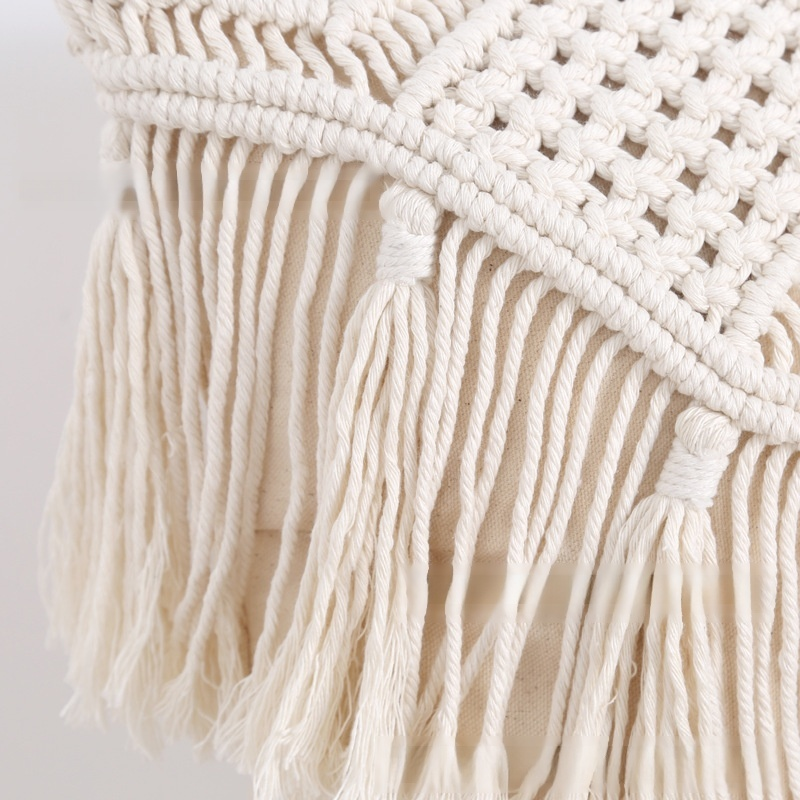 Woven Cotton Rope Pillowcase