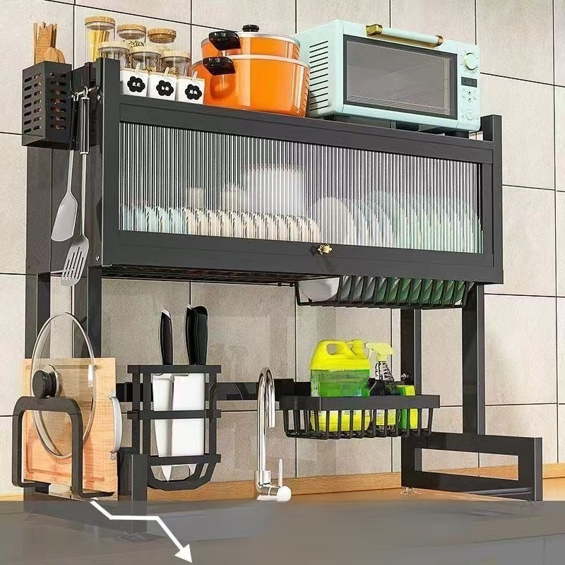 Three-Tier Kitchen Sink Drain Rack