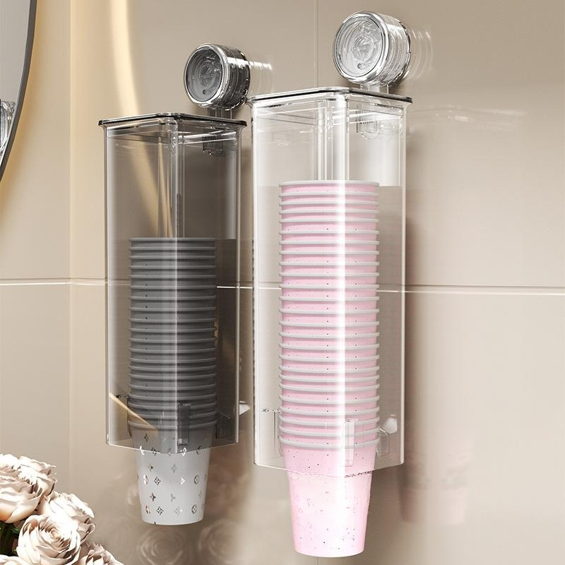 Wall-Mounted Cup Storage Rack