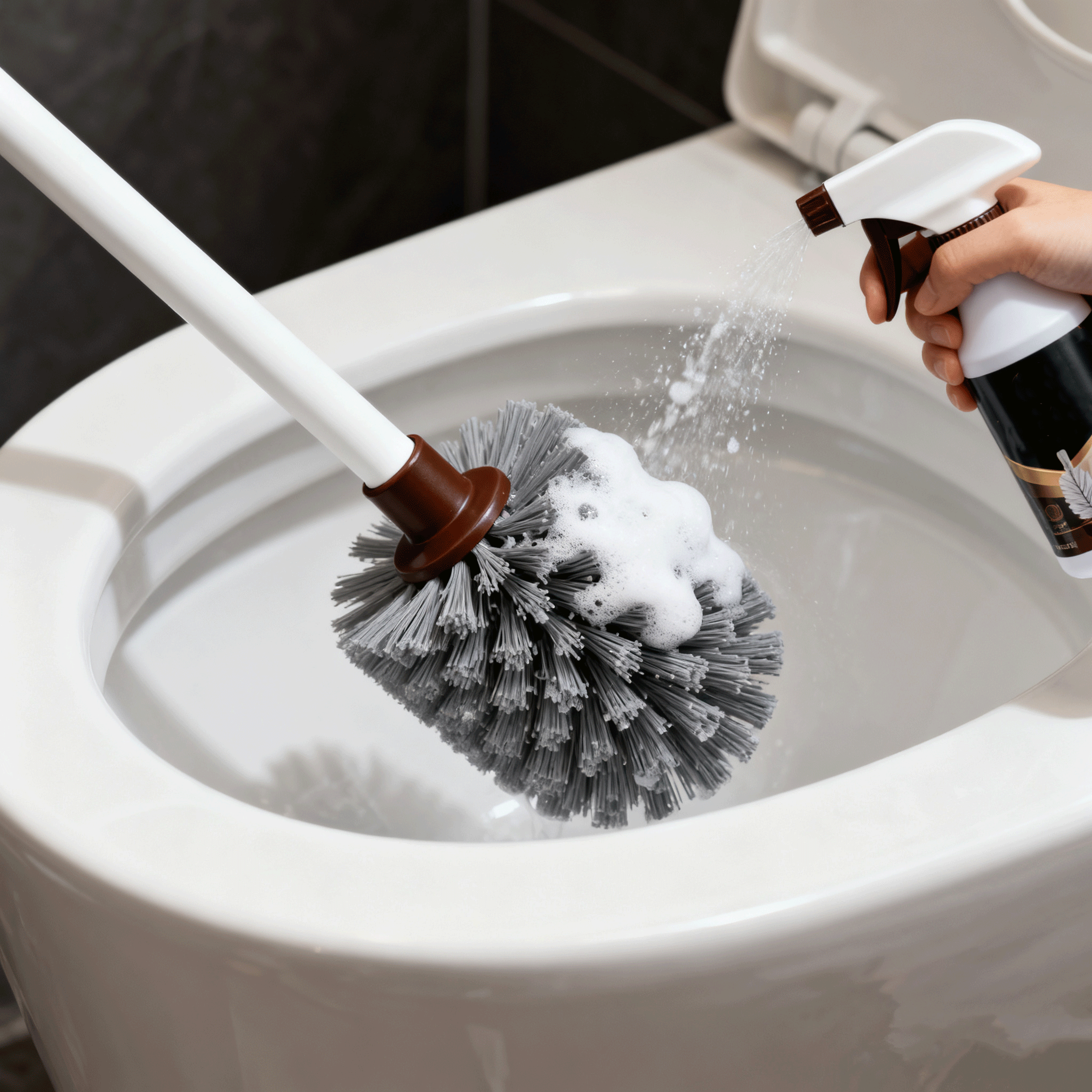 Vysoká estetická WC štětka (balení 2 kusů)