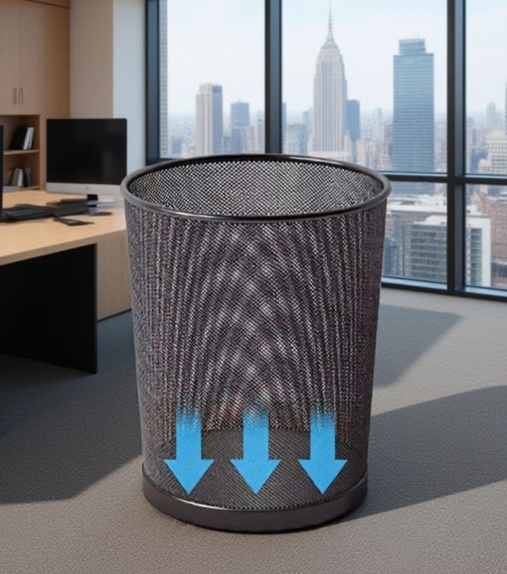 위생적인 뚜껑이 있는 다기능 쓰레기통