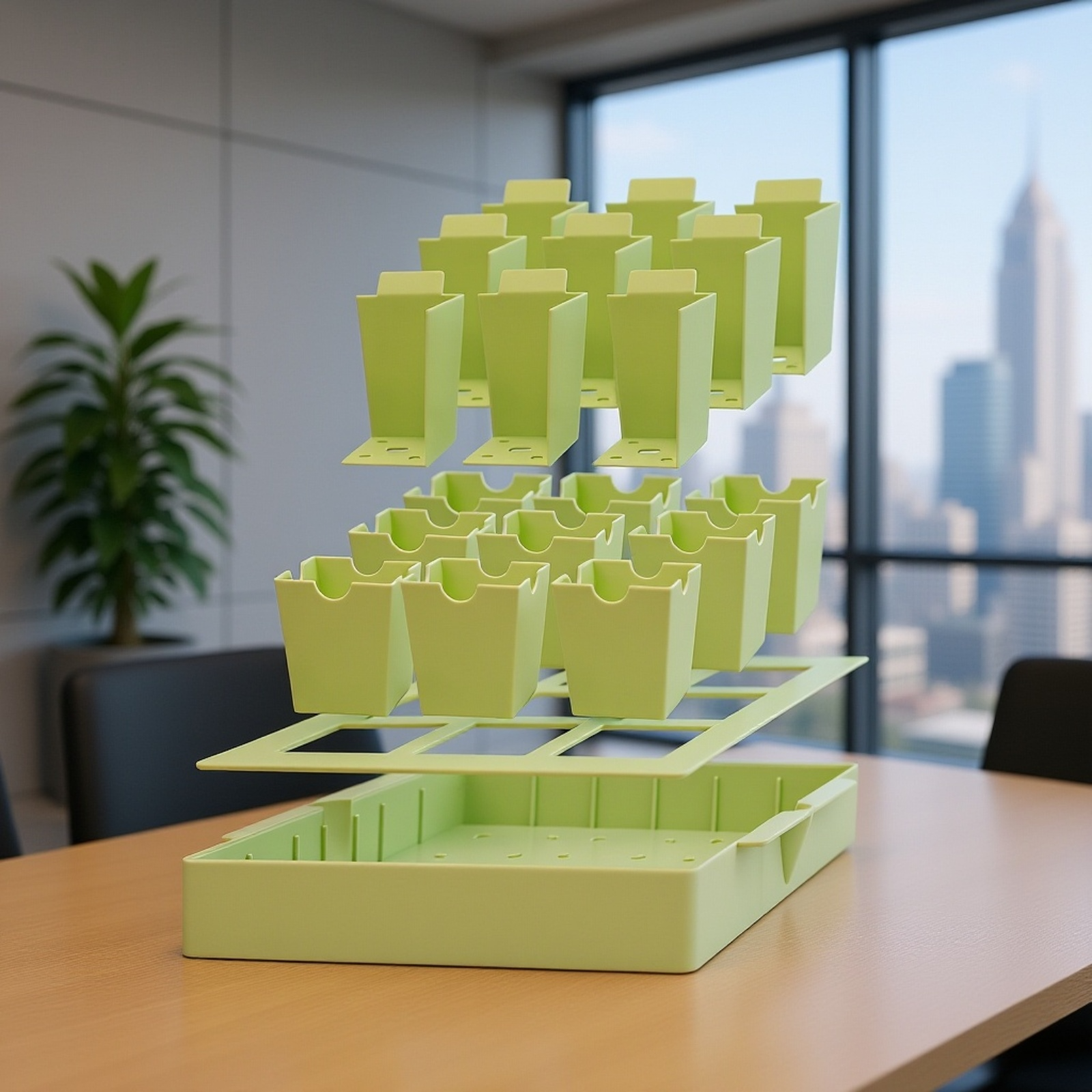 Accesorio de jardinería para siembra de semillas