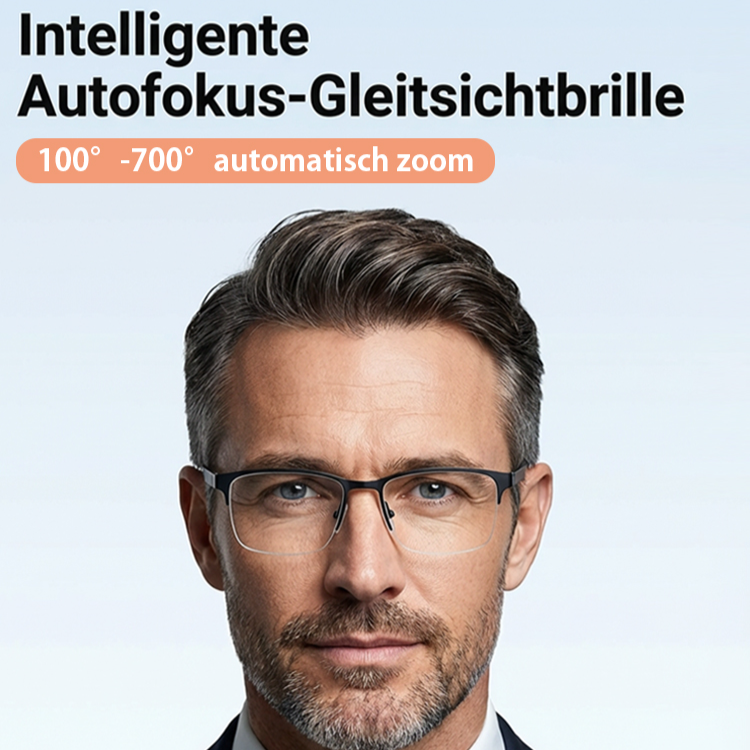 Intelligente multifokale Lesebrille für Damen und Herren Nah- und Fernsicht
