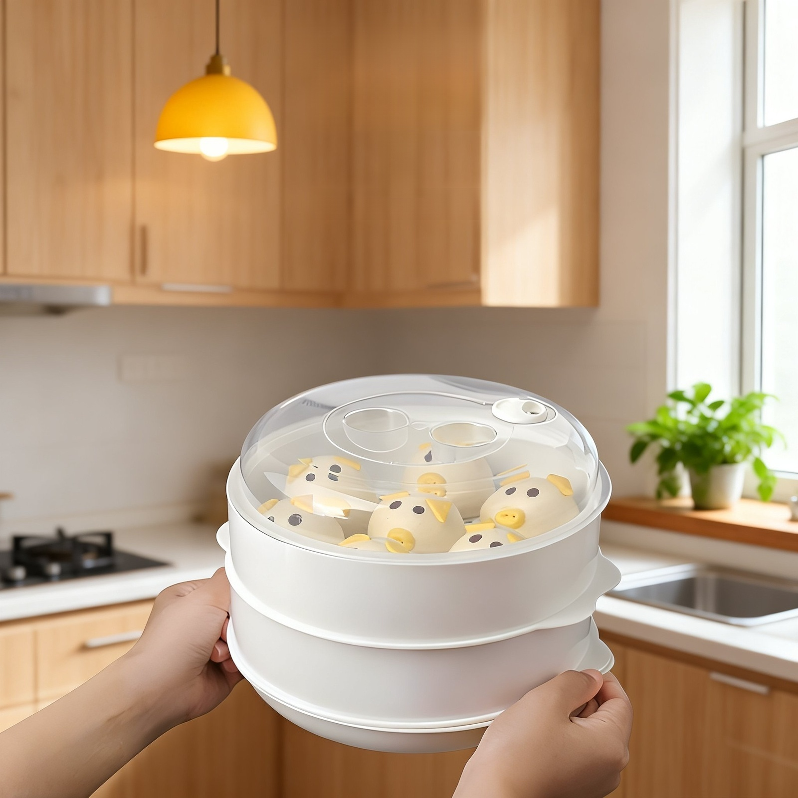 ชั้นวางไอน้ำร้อนประหยัดพื้นที่