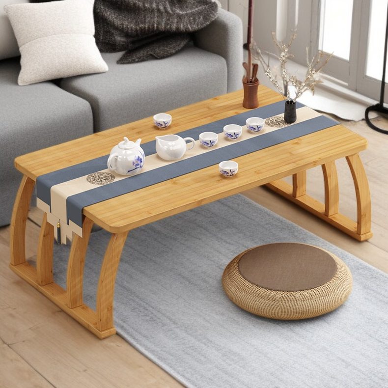 두꺼운 테이블판 학습기 가정용 창가 테이블 친환경 안전 라운드 엣지