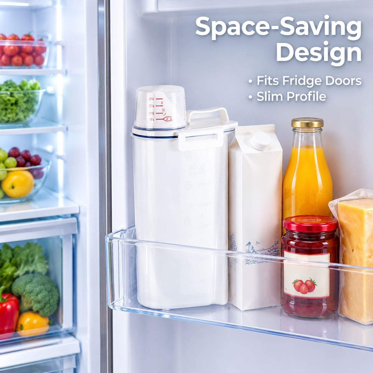 Large Airtight Cereal Storage Container