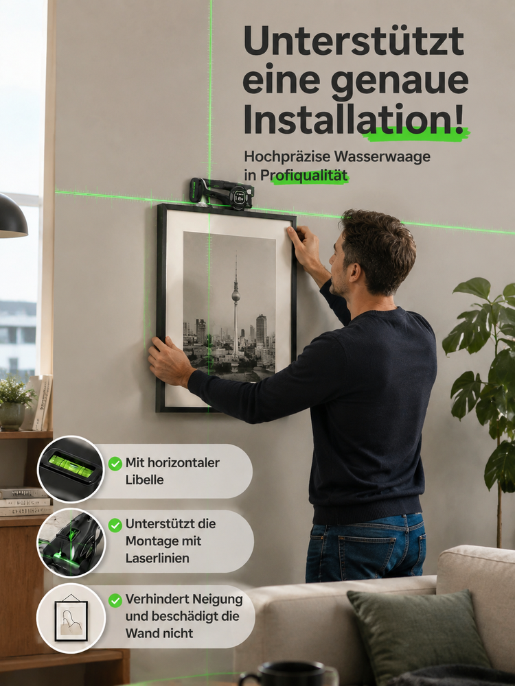 2-in-1-Laser-Entfernungsmesser