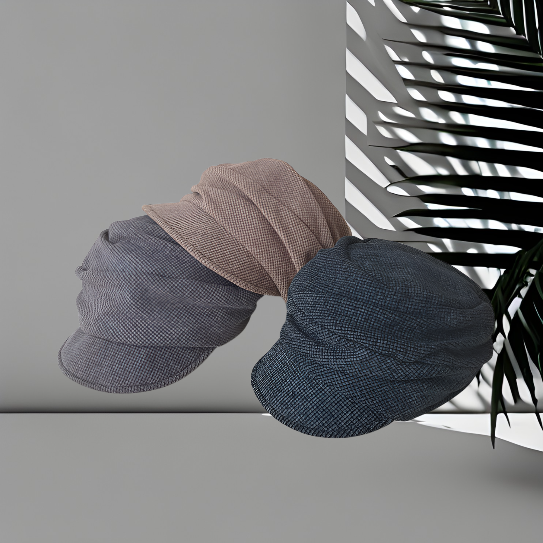 日式簡約褶皺鴨舌帽女春秋冬季新款顯臉小堆堆帽韓版報童帽百搭