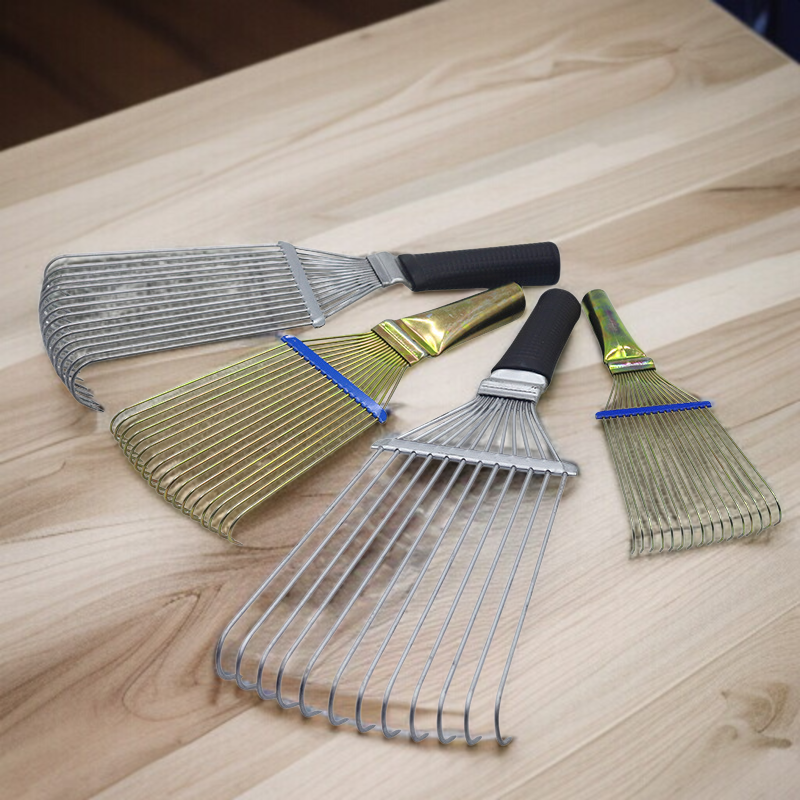 軽量コーム ウールかゆみ止め カシミアブラシ 牛毛掻き櫛 ウールヘアーコーム