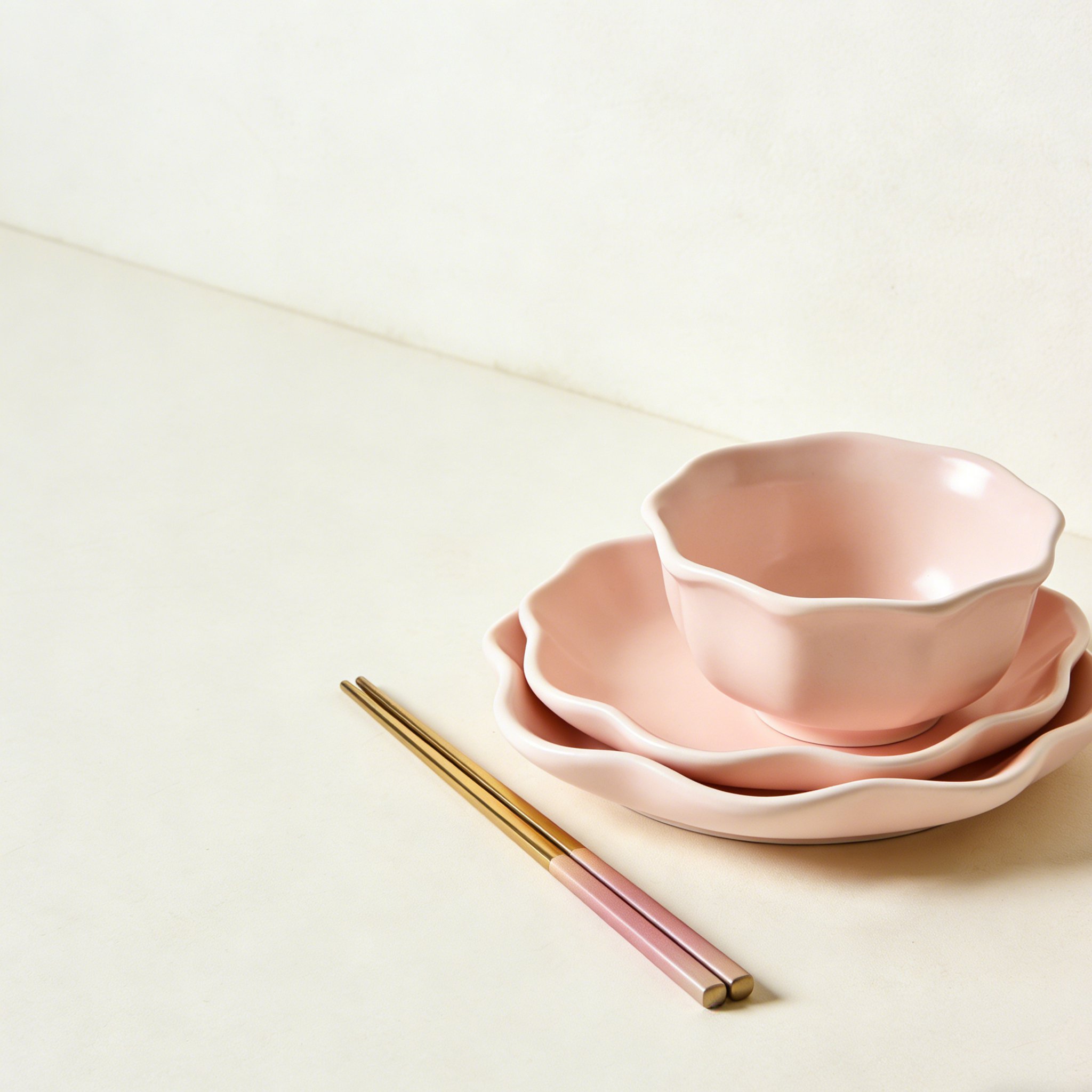 食器セット（お椀・お皿・箸）4人用